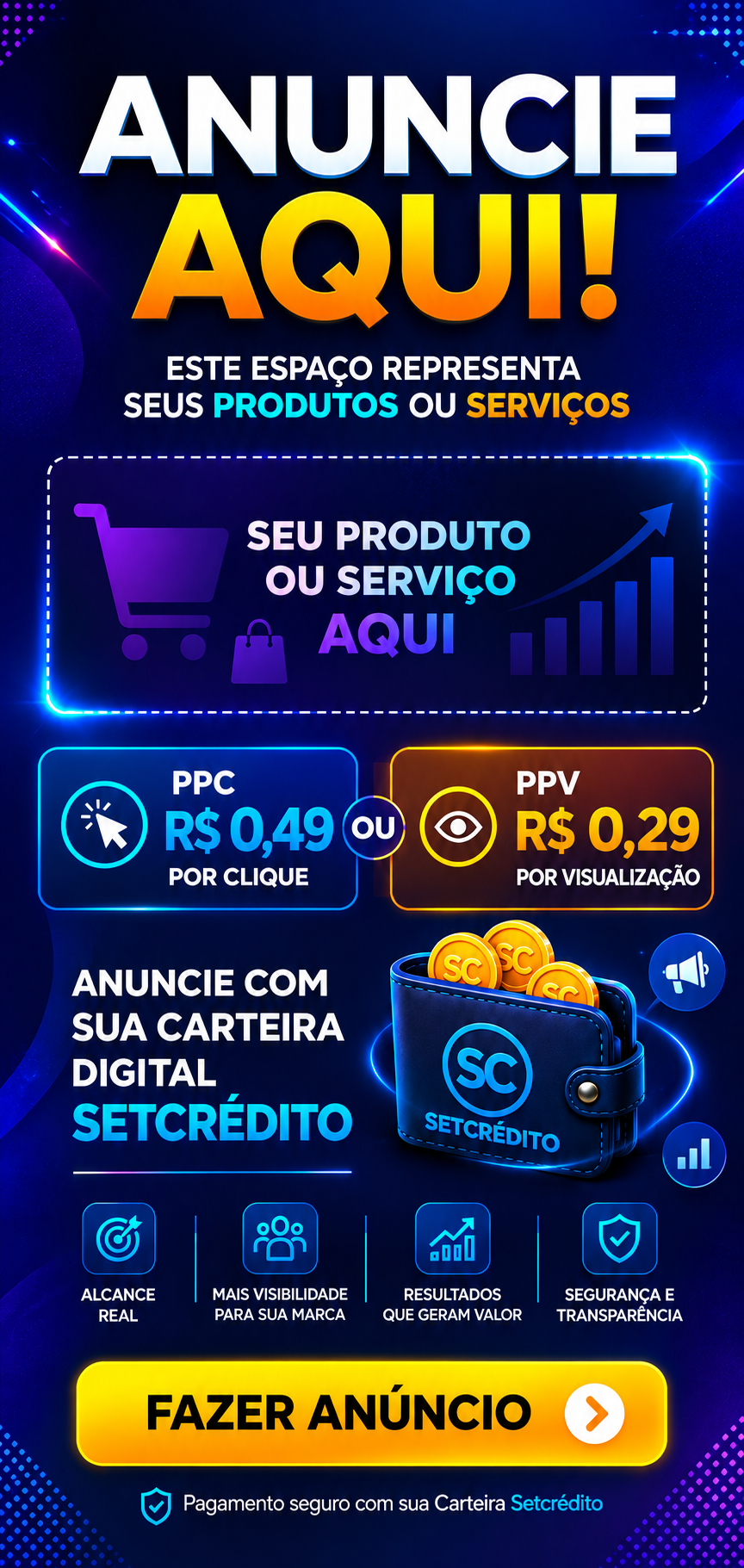Crie An&uacute;ncios no Setwonder e Alcance Mais Pessoas com o SetADS 📢