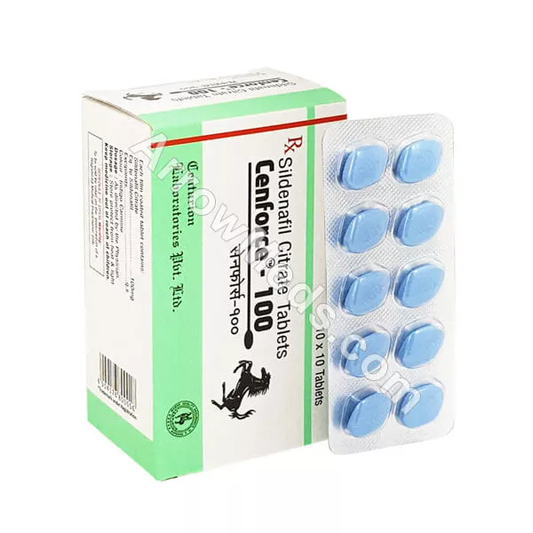 Cenforce 100 mg | Sildenafil Tablets for ED Treatment